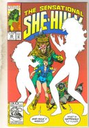 Sensational She-Hulk #45 comic book very fine/near mint 9.0