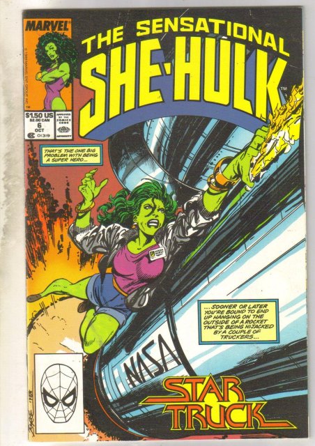 Sensational She-Hulk #6 comic book near mint 9.4