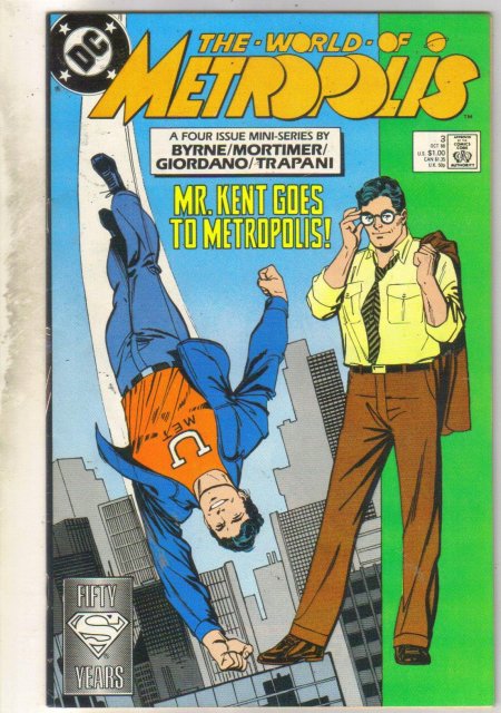 World of Metropolis #3 comic book very fine 8.0