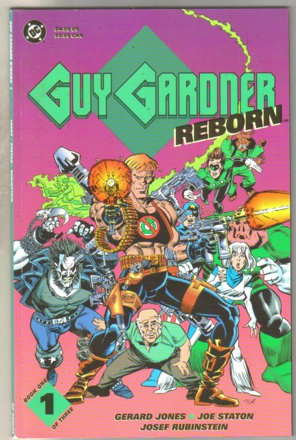 Guy Gardner Reborn #1 comic book near mint 9.4
