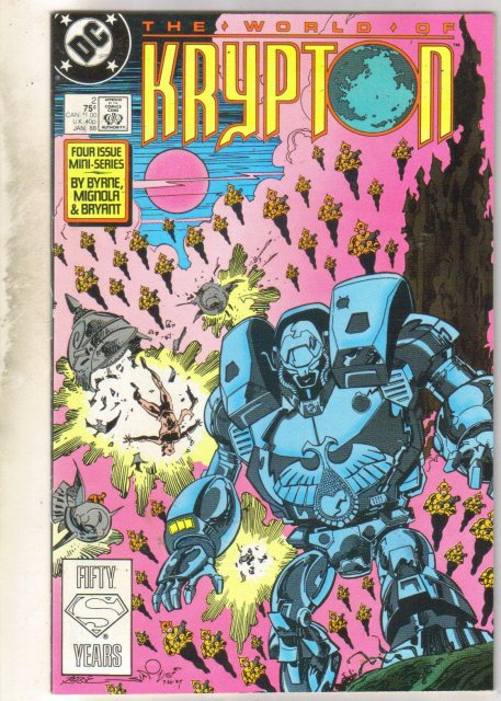 World of Krypton #2 comic book near mint 9.4