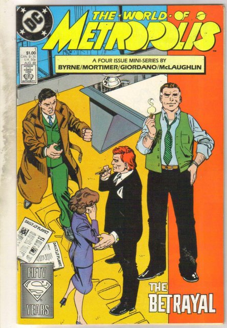 World of Metropolis #1 comic book near mint 9.4