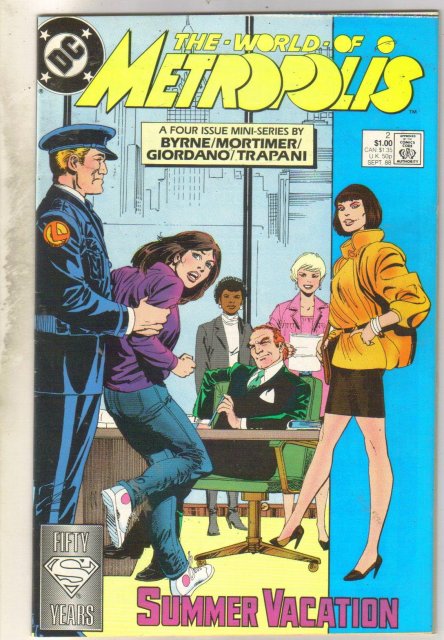 World of Metropolis #2 comic book very fine 8.0