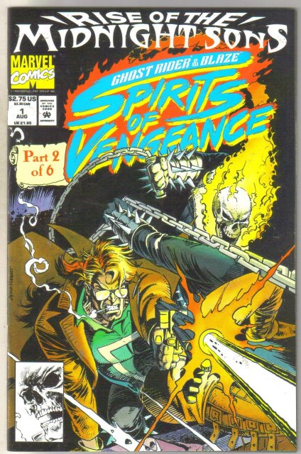 Ghost Rider Spirits of Vengeance #1 comic book near mint 9.4