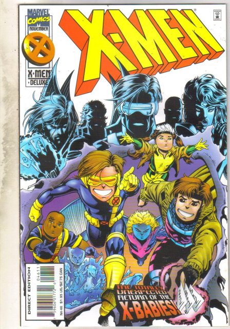 X-Men #46 comic book near mint 9.4