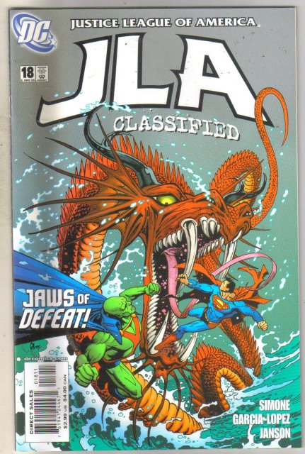 JLA Classified #18 comic book mint 9.8