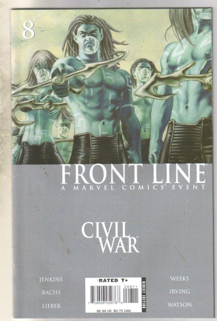 Frontline #8 comic book near mint 9.4
