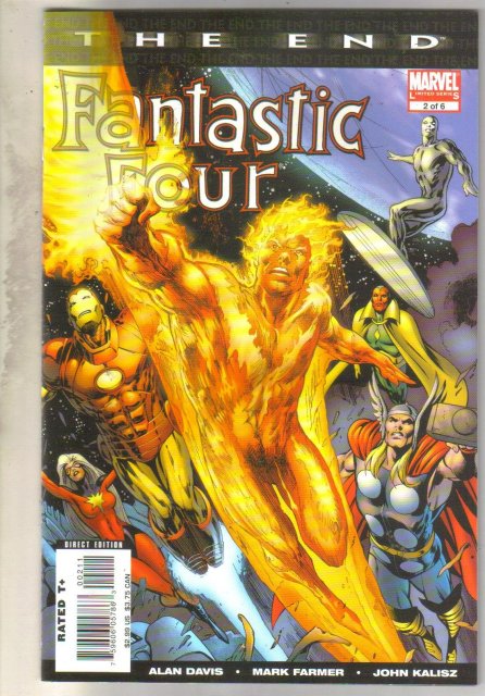 Fantastic Four The End #2 comic book mint 9.8