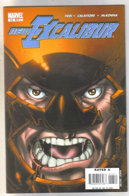 New Excalibur #13 comic book mint 9.8
