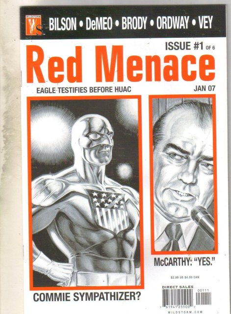 Red Menace #1 comic book near mint 9.4