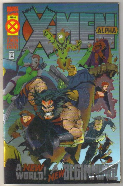 X-Men Alpha #1 comic book fine 6.0