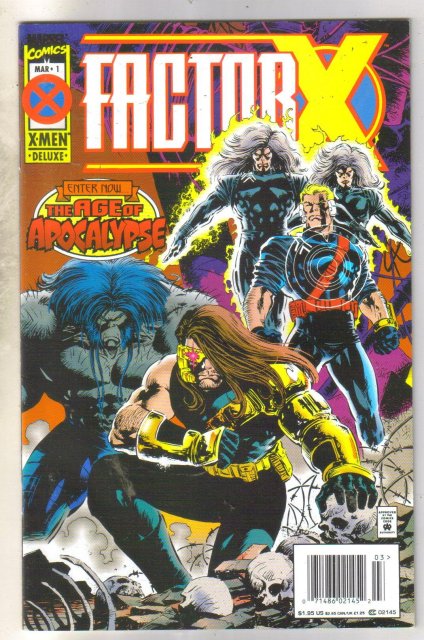 FactorX #1 comic book near mint 9.4