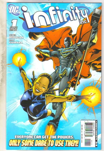 Infinity Inc. #1 comic book mint 9.8