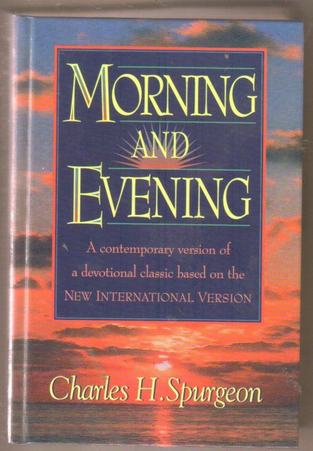 Morning And Evening by Charles Spurgeon like new hardback