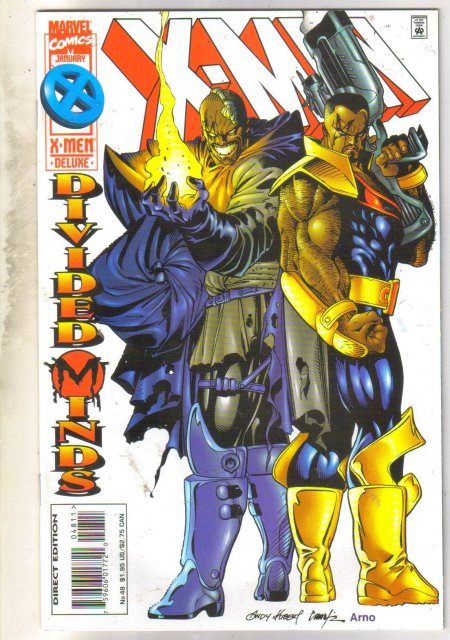 X-Men #48 comic book near mint 9.4