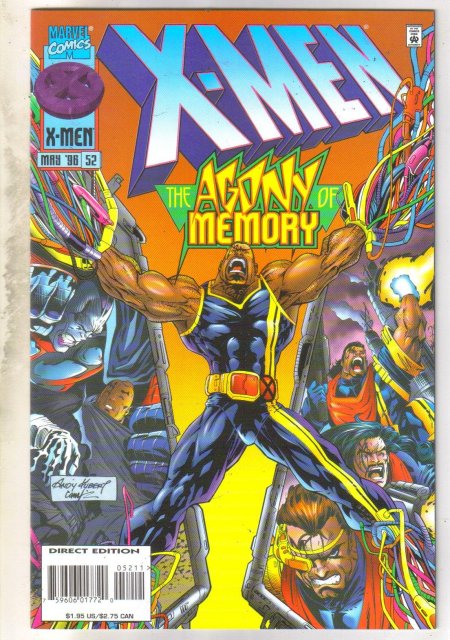 X-Men #52 comic book near mint 9.4