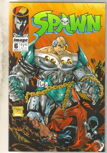 Spawn #6 comic book near mint 9.4