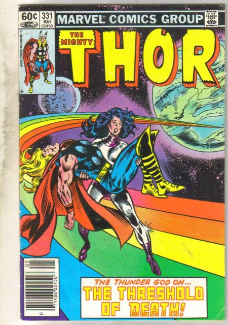 Mighty Thor #331 comic book fine 6.0