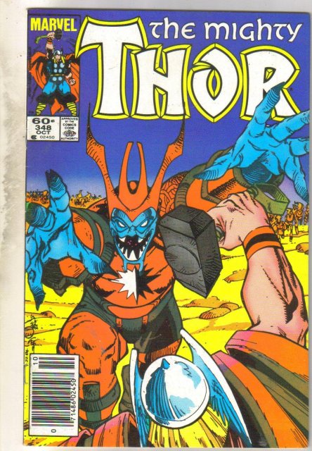 Mighty Thor #348 comic book very fine 8.0