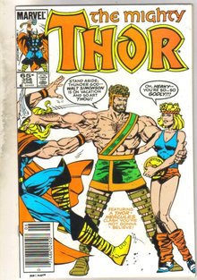 Mighty Thor #356 comic book near mint 9.4