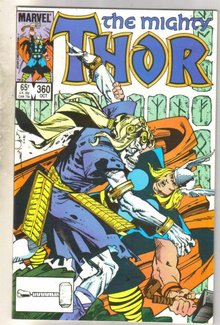 Mighty Thor #359 comic book mint 9.8