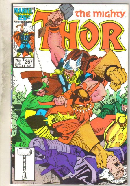 Mighty Thor #367 comic book mint 9.8