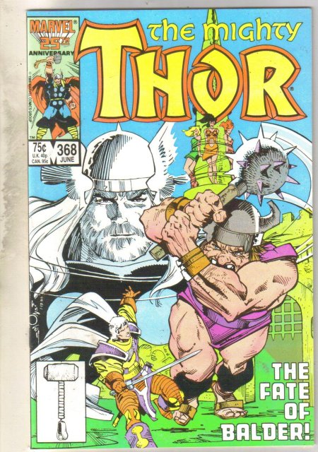 Mighty Thor #368 comic book mint 9.8