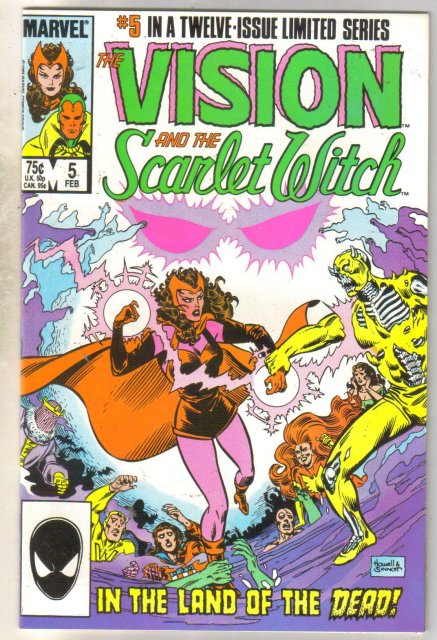 Vision and the Scarlet Witch #5 comic book mint 9.8