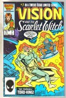 Vision and the Scarlet Witch #7 comic book near mint 9.4