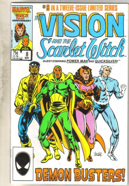 Vision and the Scarlet Witch #8 comic book mint 9.8