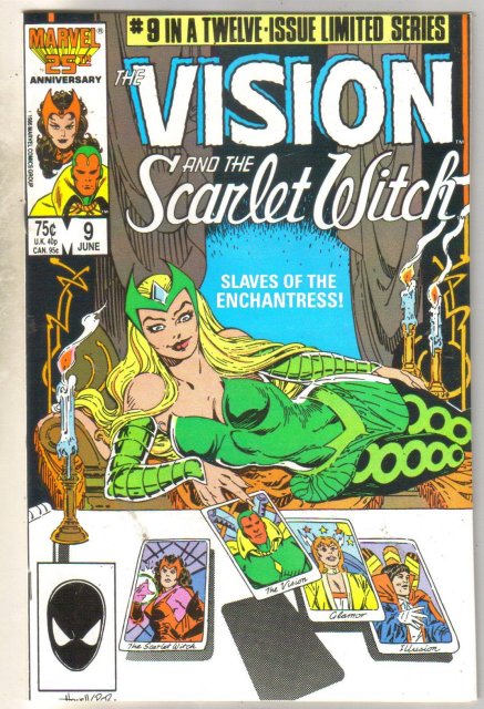 Vision and the Scarlet Witch #9 comic book mint 9.8