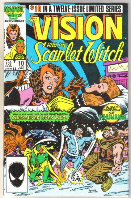 Vision and the Scarlet Witch #10 comic book mint 9.8