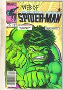 Web of Spider-man #7 comic book fine 6.0