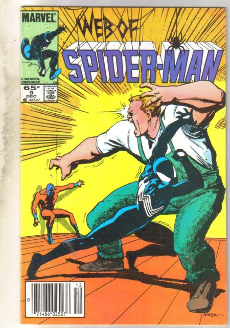 Web of Spider-man #8 comic book fine 6.0