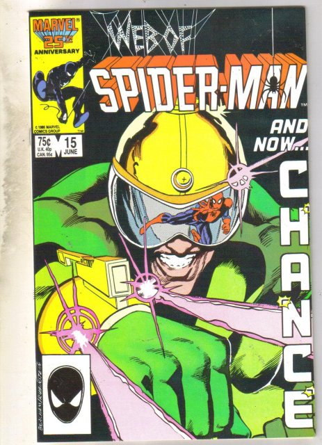 Web of Spider-man #15 comic book fine near mint 9.4