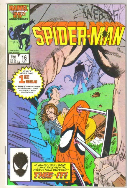 Web of Spider-man #16 comic book fine near mint 9.4