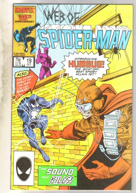Web of Spider-man #19 comic book fine near mint 9.4