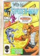 Web of Spider-man #19 comic book fine near mint 9.4