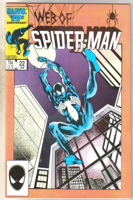 Web of Spider-man #22 comic book near mint 9.4