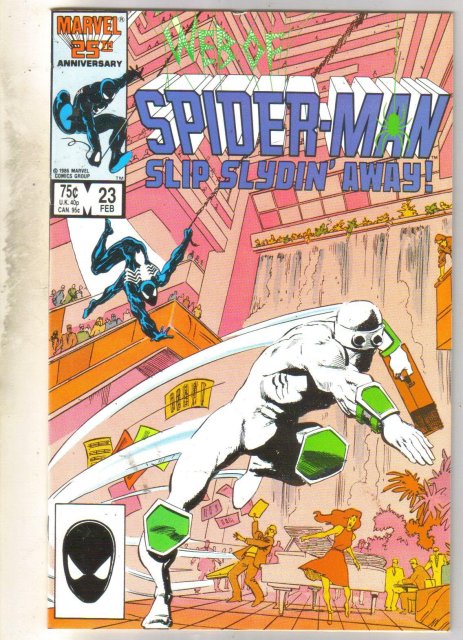 Web of Spider-man #23 comic book near mint 9.4