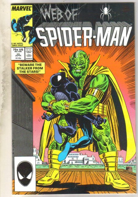 Web of Spider-man #25 comic book near mint 9.4