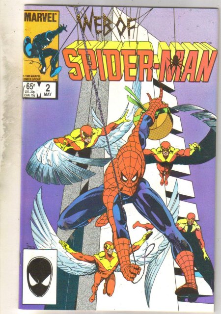 Web of Spider-man #2 comic book near mint 9.4