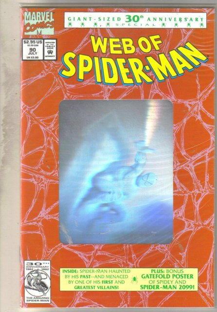 Web of Spider-man #90 comic book mint 9.8