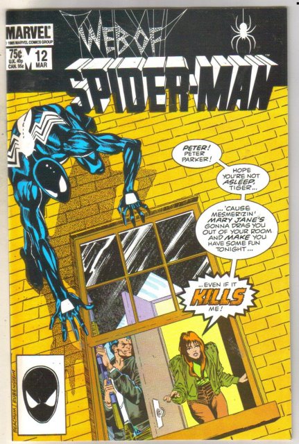 Web of Spider-man #12 comic book near mint 9.4