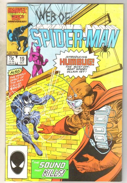 Web of Spider-man #19 comic book near mint 9.4