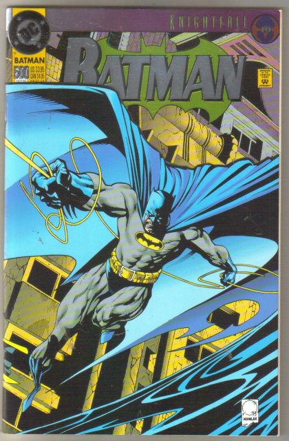 Batman #500 comic book near mint 9.4