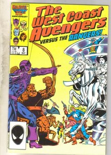 West Coast Avengers volume 2 #8 comic book near mint 9.4