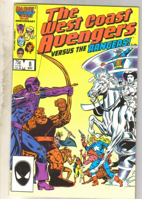 West Coast Avengers volume 2 #8 comic book near mint 9.4
