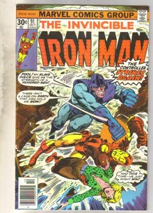 Iron Man #91 comic book fine 6.0