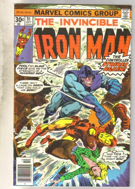 Iron Man #91 comic book fine 6.0